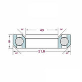 FBI Mr040 Fsa Headset Bearing